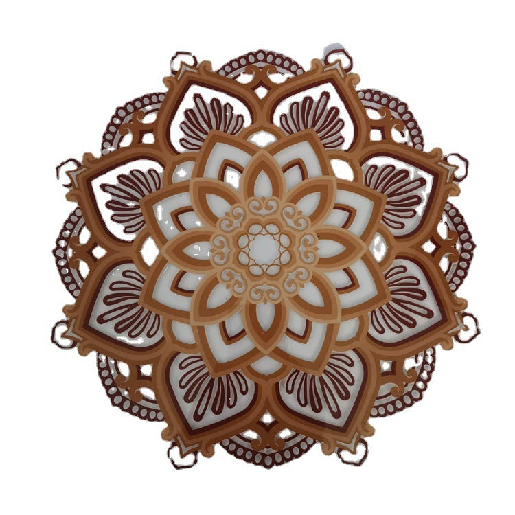 Mandala Yoga Room Night Light